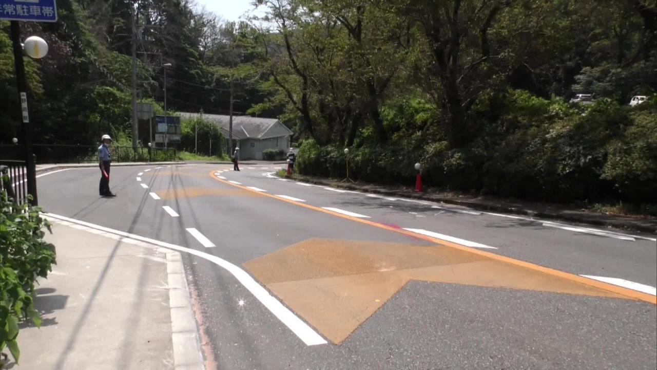 画像: 事故の現場