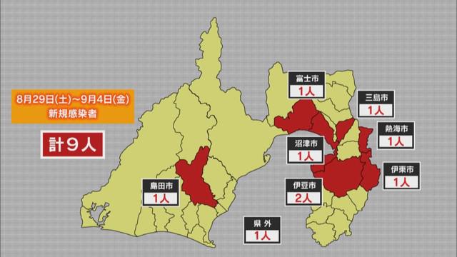 画像: 東部で目立つ新規感染者