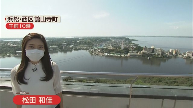 画像: 松田和佳アナ