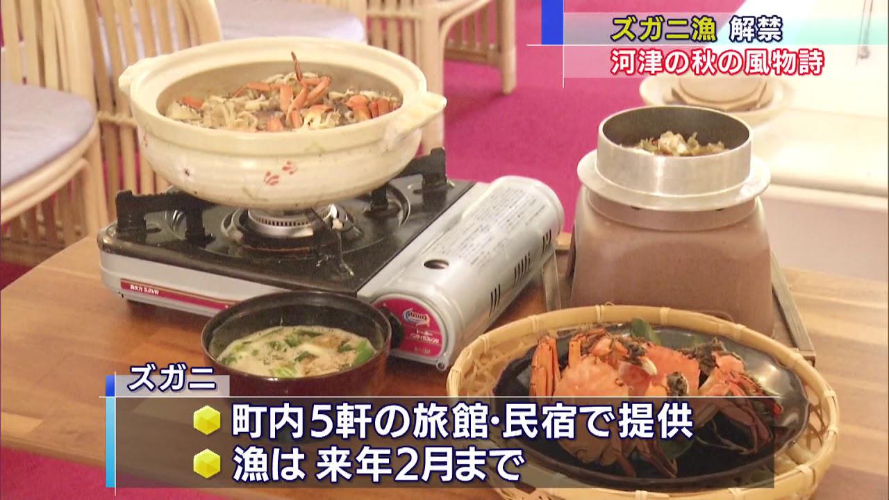 画像: 秋の風物詩ズガニ漁始まる 静岡・河津町 youtu.be