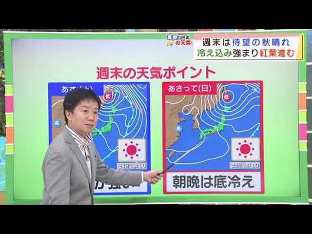 画像: 【１０月２３日 静岡】渡部さんのお天気 週末は「さわやかな青空」 youtu.be
