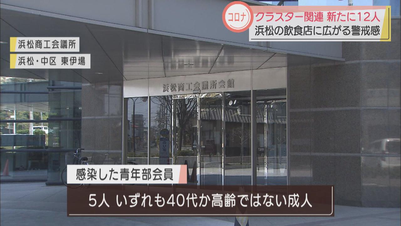 画像: 浜松商工会議所青年部の集団感染 交流会の2次会で感染か
