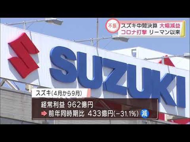 画像: スズキ売上高リーマンショック以来の大幅減 4-9月 中間決算 浜松市 youtu.be