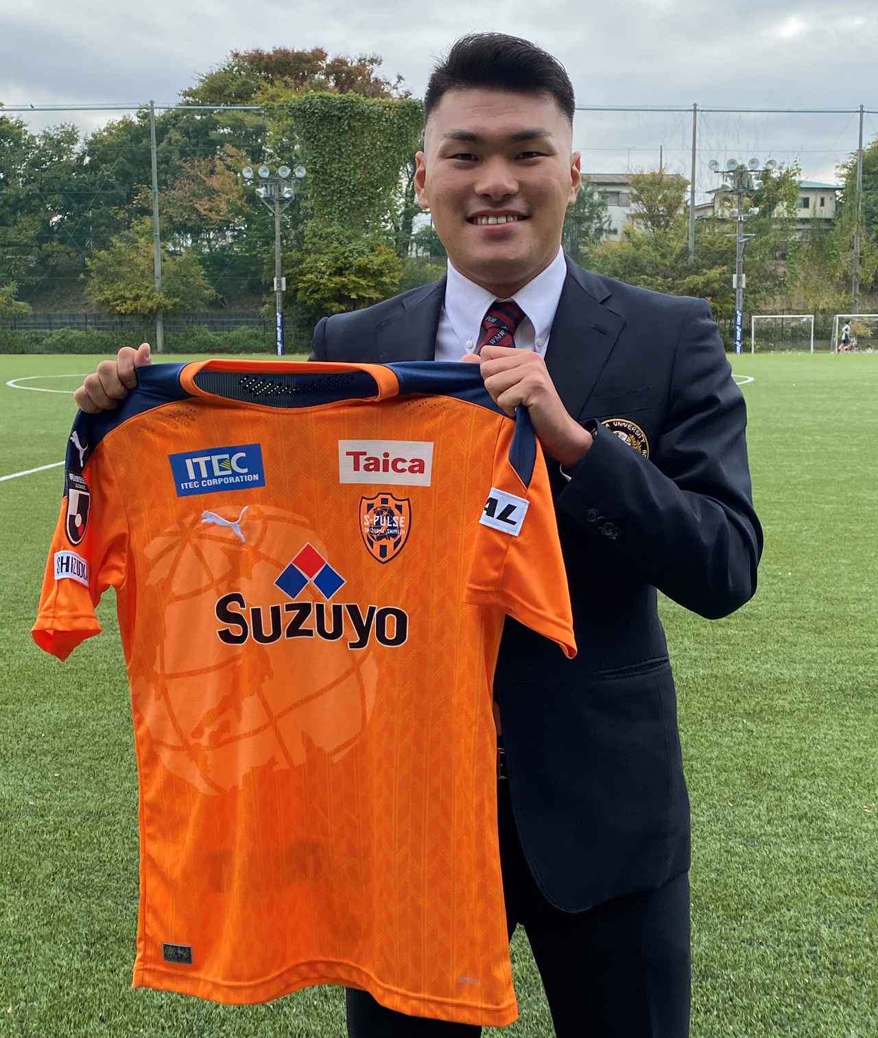 画像: 清水エスパルスへの入団が内定した早大FW加藤和己(C)S-pulse