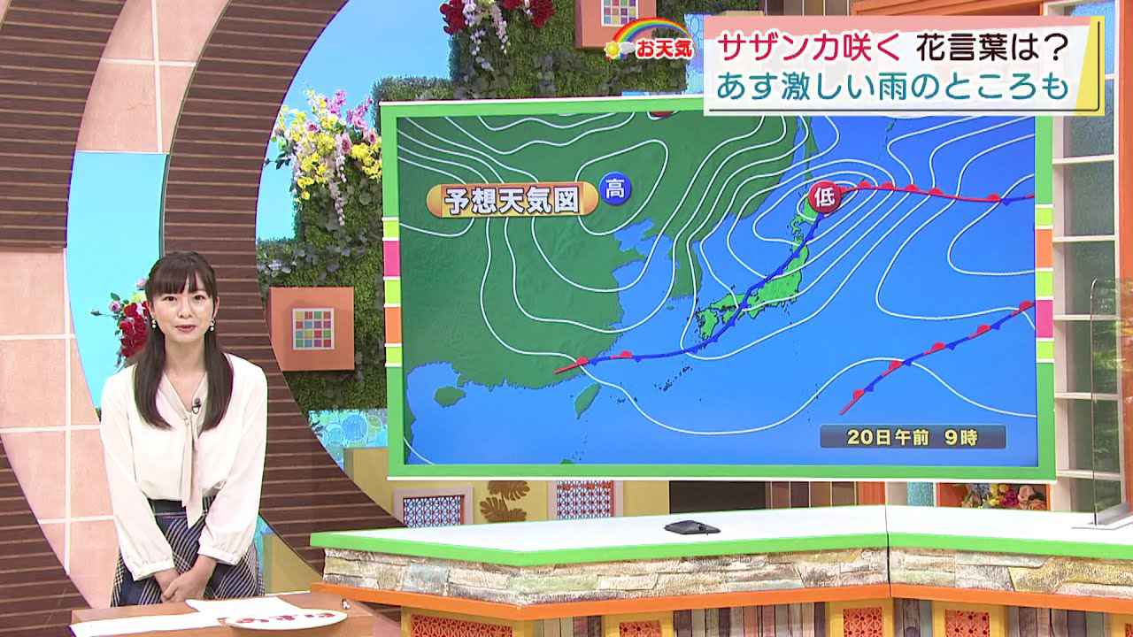画像: 【11月19日 静岡のお天気】あす「天気は下り坂」大きめの傘の出番 youtu.be
