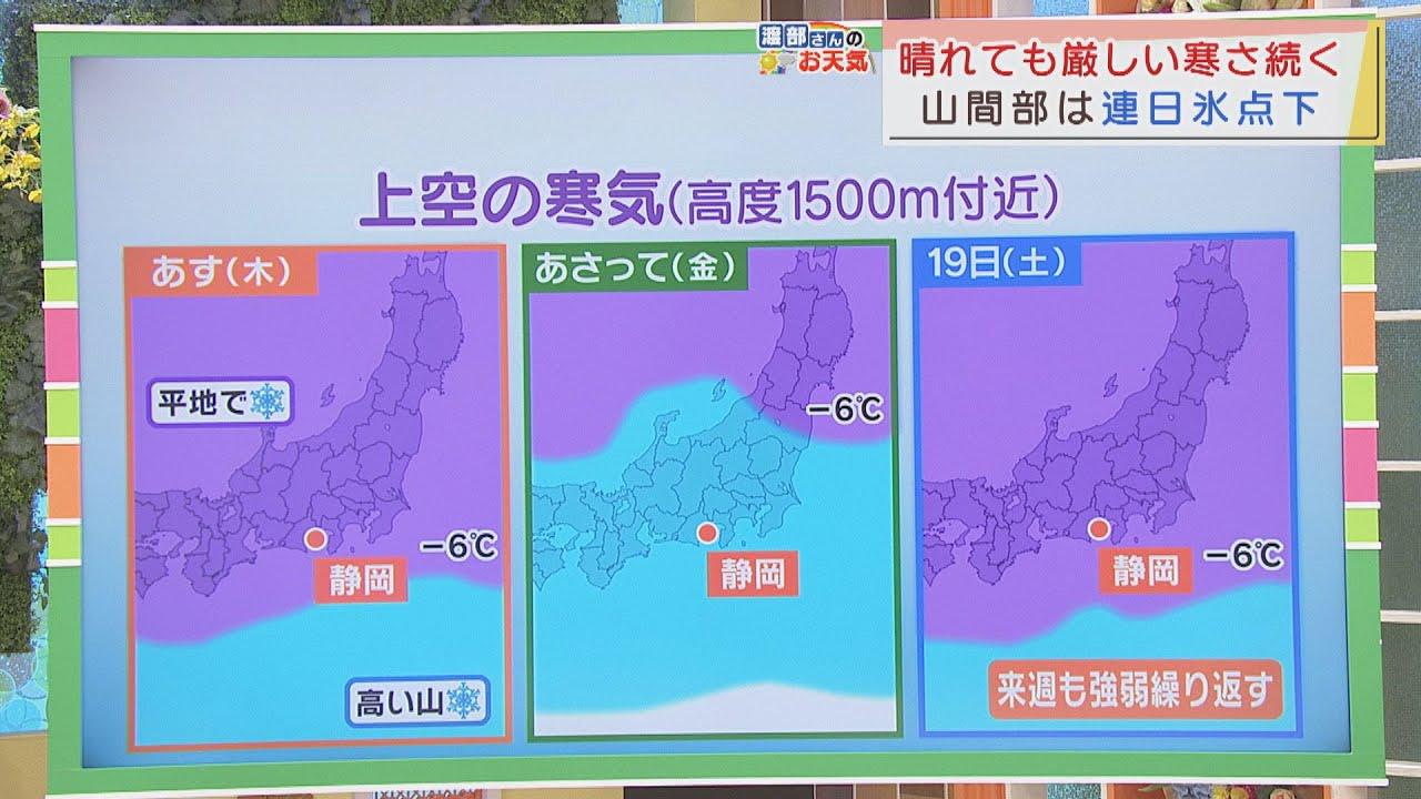 画像: 【１２月１６日　静岡】渡部さんのお天気　あすは「スッキリ晴れても寒い」 youtu.be