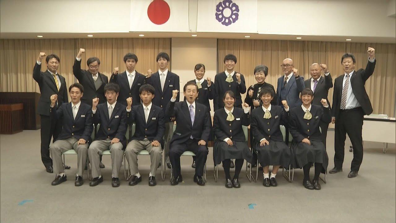 画像: 女子は連覇狙う藤枝順心、男子は4年ぶり出場の藤枝明誠 高校サッカー全国大会アベック出場で市長表敬 youtu.be