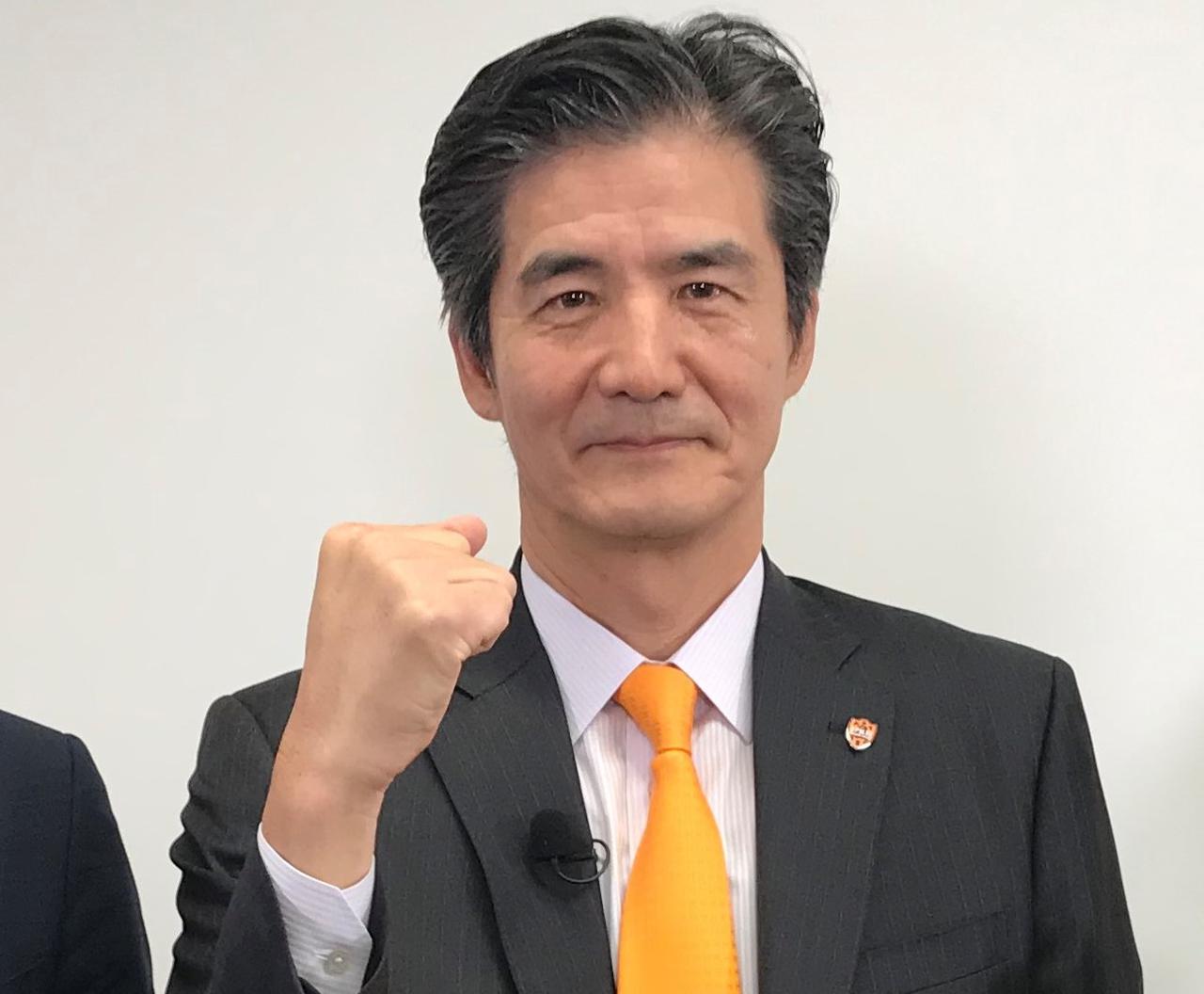 画像: 清水エスパルス山室晋也社長
