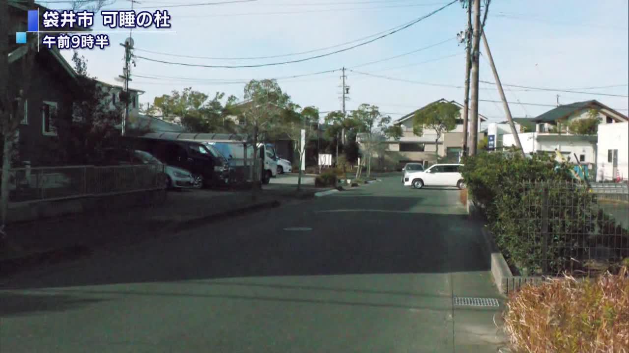 画像: 静岡県袋井市内の現場付近