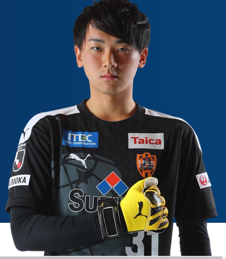 画像: J1清水GK梅田透吾（C）S-pulse