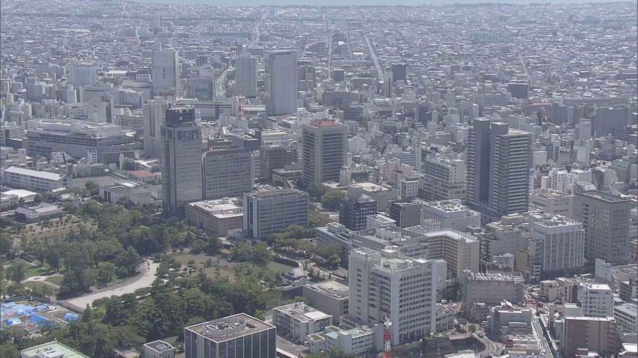 画像: 静岡市の中心部