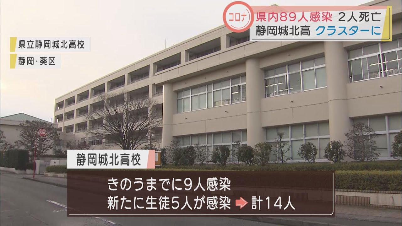 画像: 【新型コロナ】静岡県内89人が新たに感染２人が死亡　県立静岡城北高校など３つのクラスターを確認 youtu.be