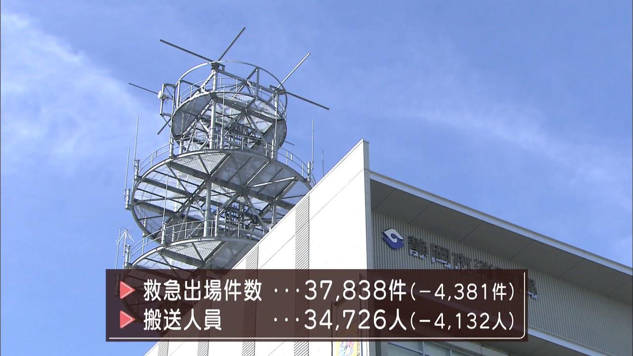画像: 静岡市消防局管内１年間の救急の出動回数が大幅に減少 youtu.be
