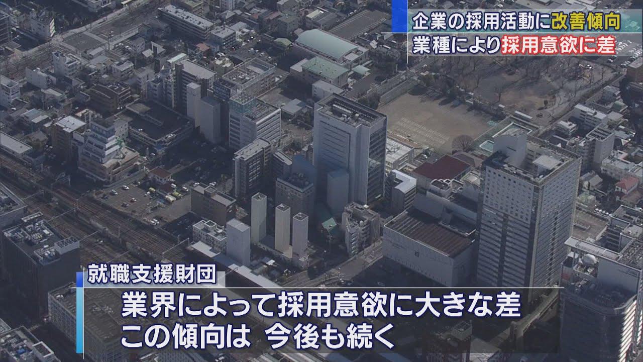 画像: 「卸売・小売業」は採用増、「製造業」「サービス業」は採用減　企業の採用活動徐々に回復も業種によって大きな差　静岡県 youtu.be