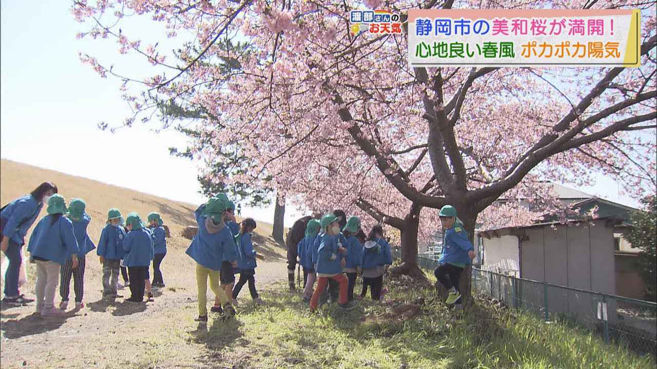 画像: 【2月22日　静岡】渡部さんのお天気　「暖かい空気残る」あすも過ごしやすい youtu.be