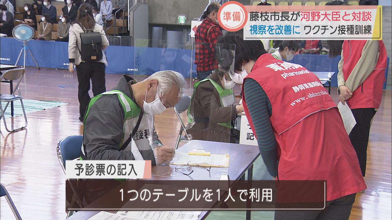 画像2: 密を避けて効率的に　ワクチン注射のシミュレーション　静岡・藤枝市
