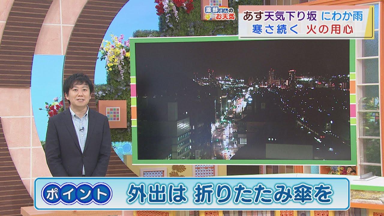画像: 【２月２５日　静岡】渡部さんのお天気　あすはどんより曇り空「外出は折りたたみ傘を」 youtu.be