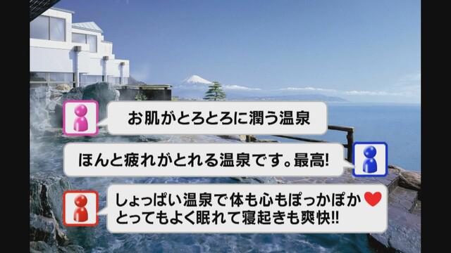 画像: 「体も心もぽっかぽか」「お肌がとろとろに潤う温泉」