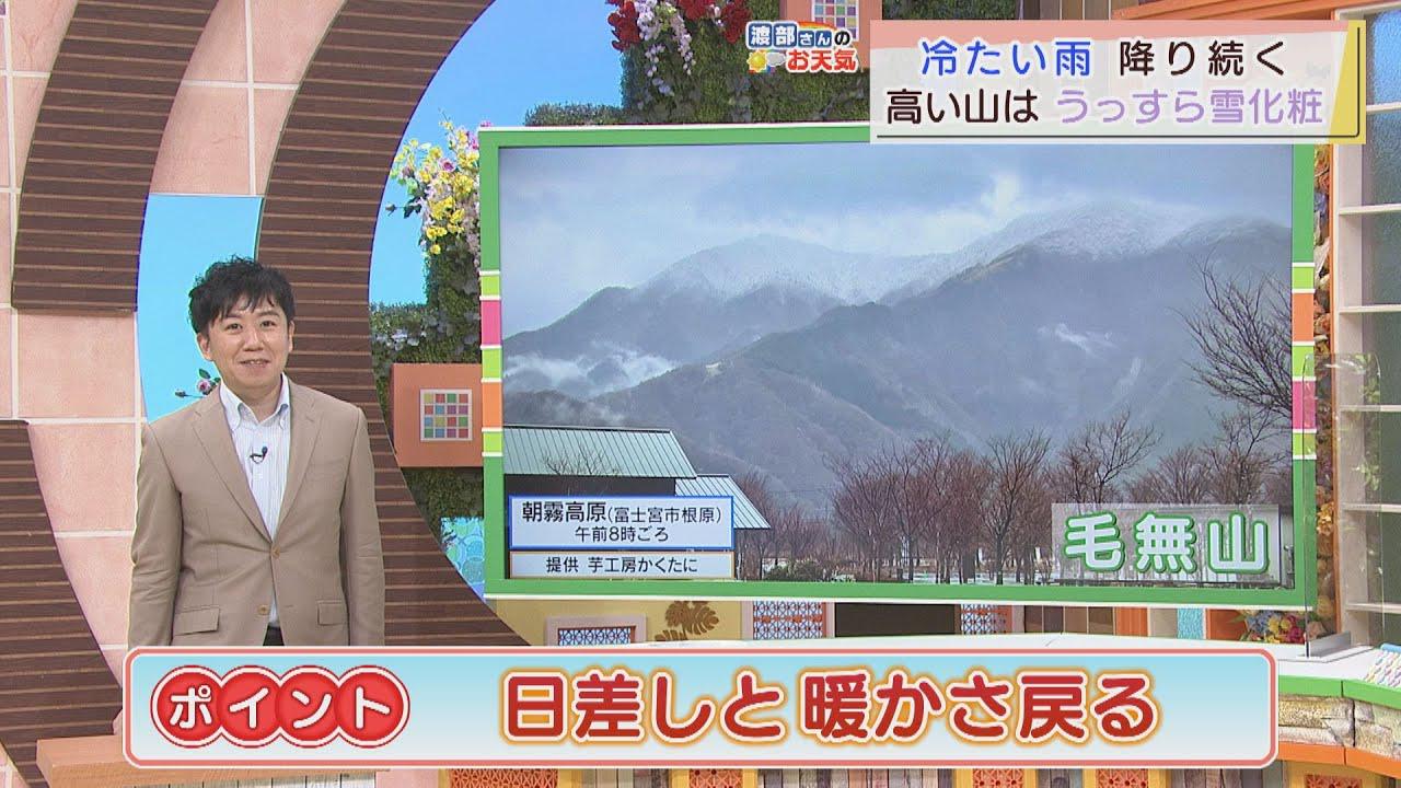 画像: 【3月8日　静岡】渡部さんのお天気　あすは「日差しと暖かさが戻る」 youtu.be