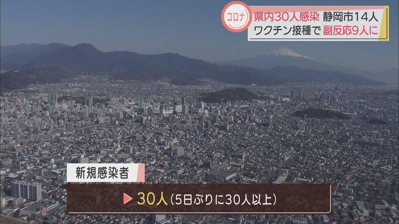 画像: 【新型コロナ】静岡県内30人が新規感染 静岡市は1週間の人口10万人あたり10人以上に上昇 youtu.be