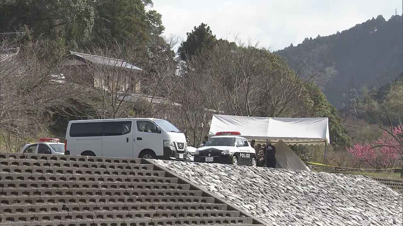 画像: 女子中学生の遺体が見つかった現場 浜松市