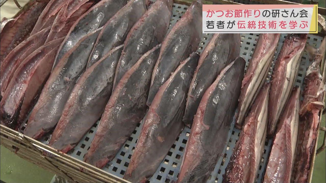 画像: 鰹節作りの伝統の技を学ぶ 静岡・焼津市で 技術研鑽会 youtu.be
