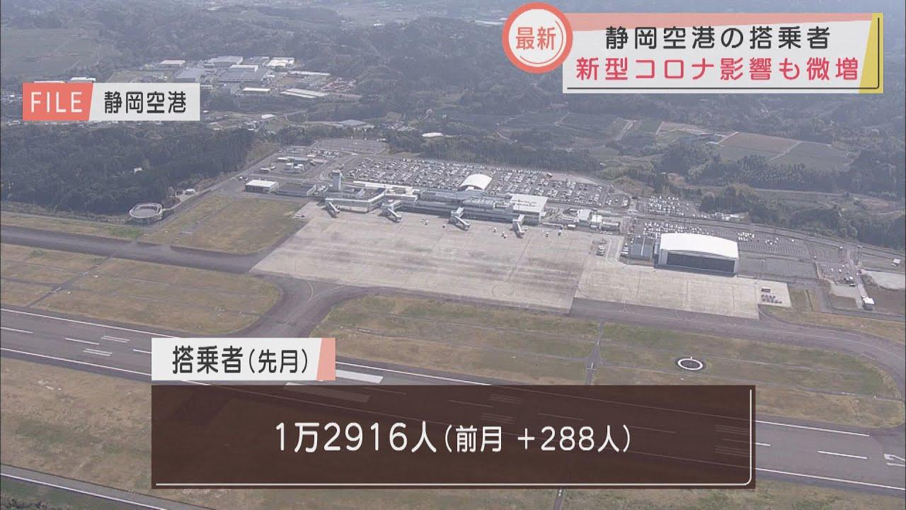 画像: 4月の静岡空港搭乗者288人増 「感染の再拡大で今後の見通しは不透明」静岡県 youtu.be