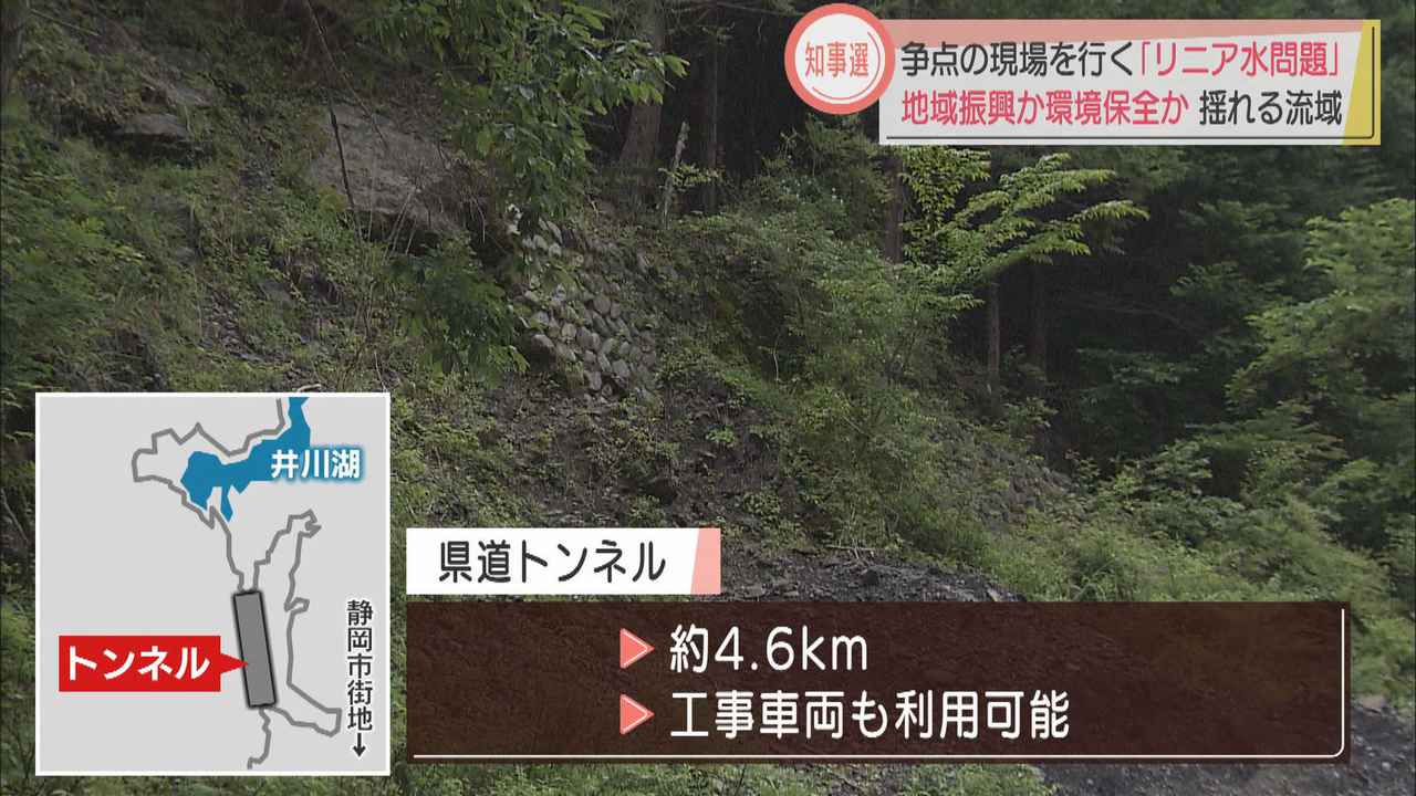 画像2: 争点の現場(3)静岡市井川地区