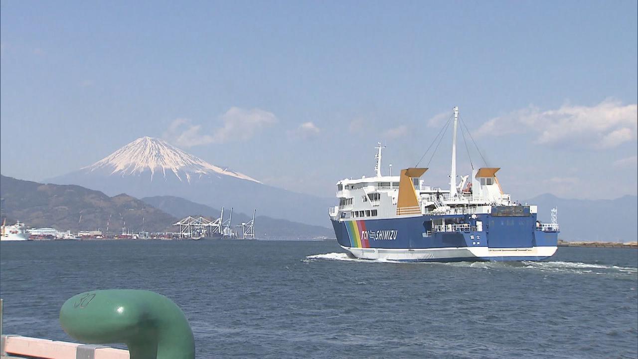 画像: 駿河湾フェリー7月の利用者過去最低の7809人 バイクや自転車での旅行が増加…二輪車の利用は好調 静岡県