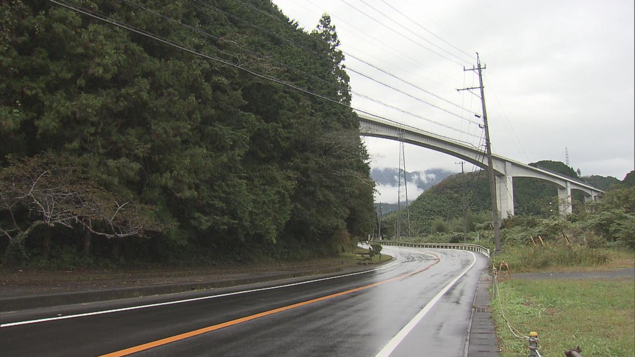 画像: クマが出没した付近　静岡市清水区