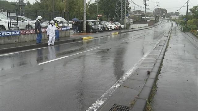 画像: 事故現場 静岡県富士宮市