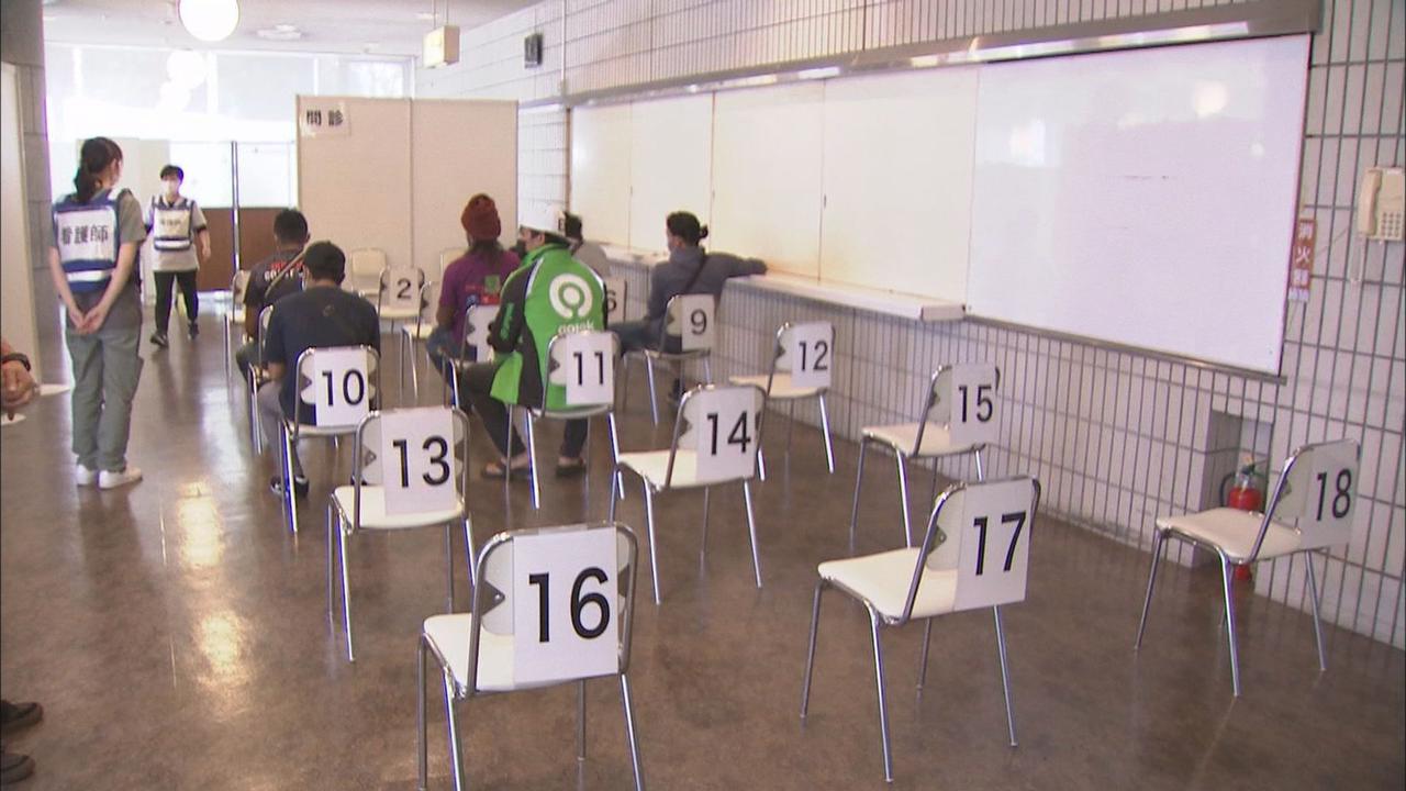 画像1: 静岡市の大規模接種会場　事前予約なしOKでもガラガラ　「知らなかった」ワクチン接種に壁