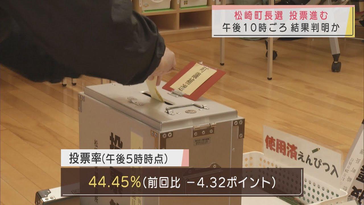 画像: 新人同士の一騎打ち…静岡・松崎町長選投票進む　午後１０時ごろ大勢判明か youtu.be