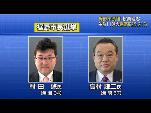 画像: 34歳新人と57歳現職の一騎打ち 静岡・裾野市長選投票日を迎える youtu.be