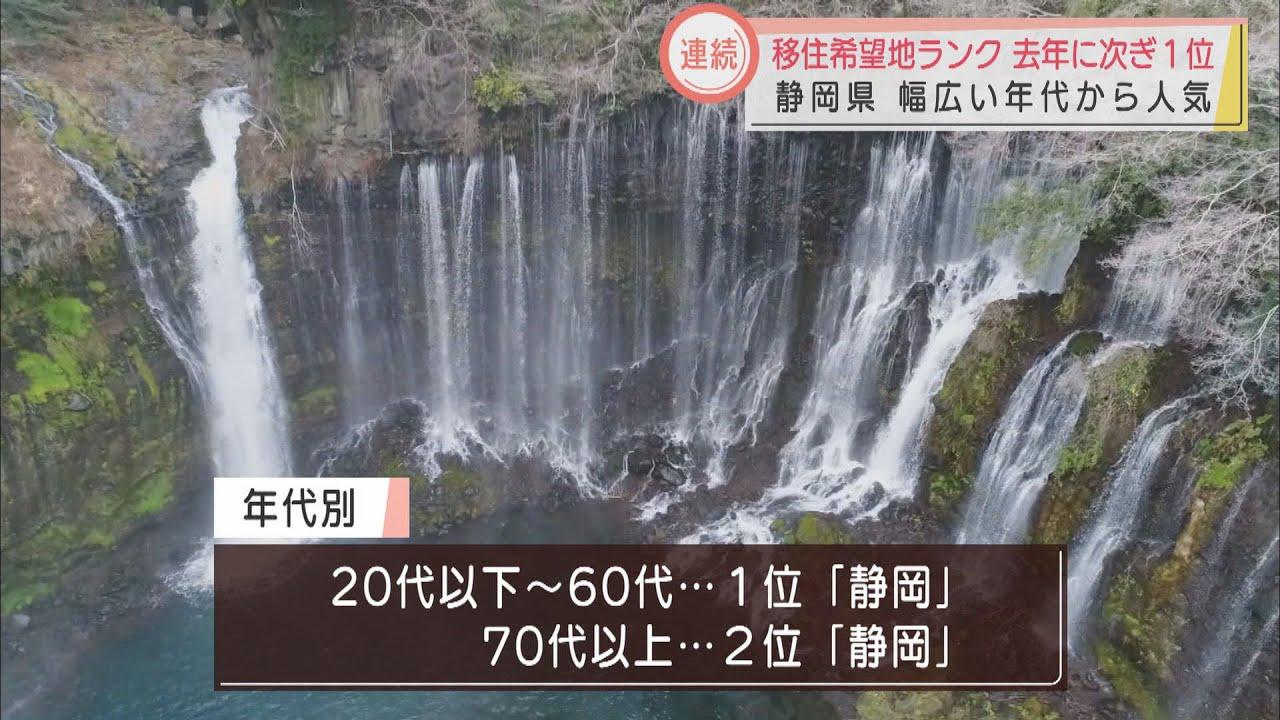 画像: 移住希望地の全国1位は静岡県　ふるさと回帰支援センターの相談者　年代別でも人気上位に youtu.be