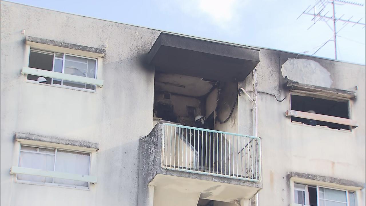 画像2: 背中などに複数個所の刺し傷…集合住宅の火災で焼け跡から遺体 殺人や放火の可能性もあるとみて捜査 静岡・掛川市