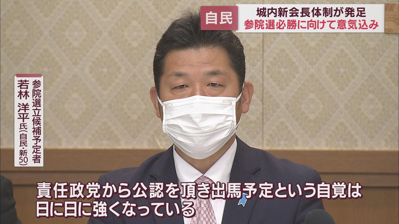画像1: 自民党県連大会　新会長に城内実衆議院議員「参議院選挙で納得のいく結果を」