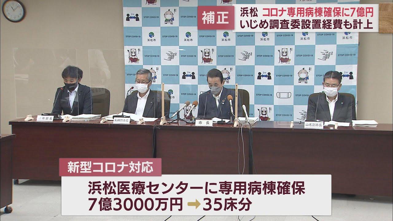 画像: 浜松市が補正予算案発表　新型コロナ対策に１１億円…専門病棟確保には７億３０００万円 youtu.be