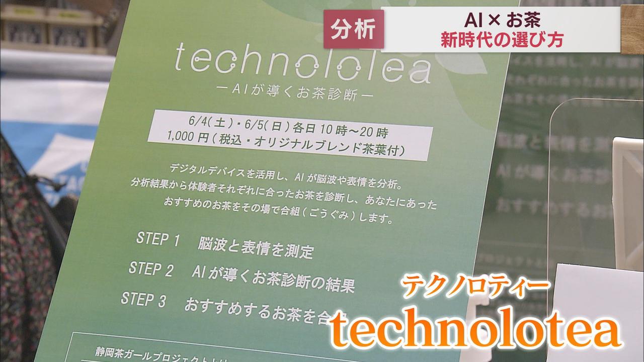 画像: あなたに合ったお茶をブレンドするのは人工知能=AI 喜び、悲しみ、怒り…9つの感情を読み取り 静岡市