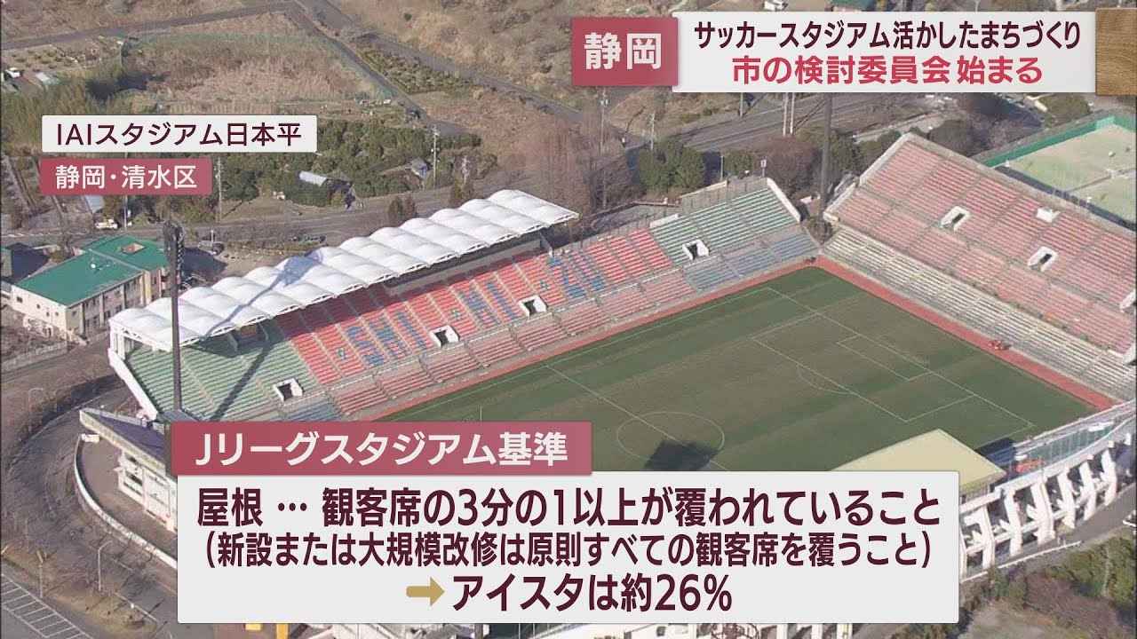 画像: 新サッカースタジアムはどこに… 建設地は検討委員会の議論で決定へ 静岡市が基本姿勢示す youtu.be