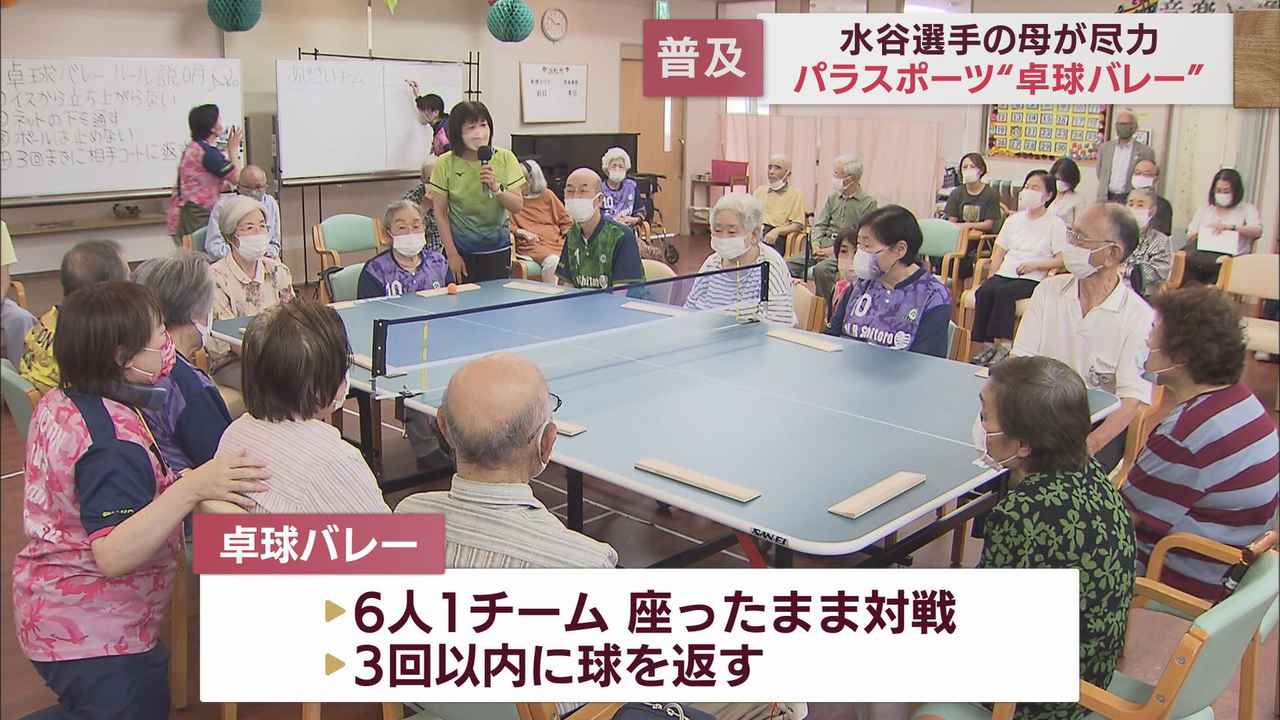 画像: 卓球バレーの普及に取り組んでいるのは…