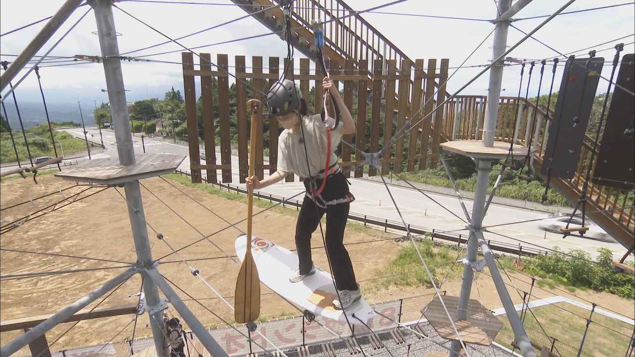 画像: ３メートルは余裕だった西尾アナ　８メートルでは…「レスキュー」要請