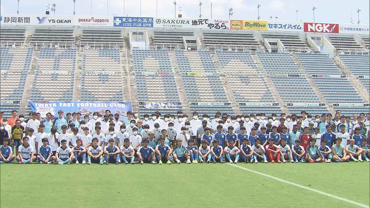 画像: 磐田東とJ1ジュビロ磐田の親善試合は『大接戦』 コロナ感染者が出て全国高校総体辞退…ジュビロの粋な計らいで実現 静岡・磐田市