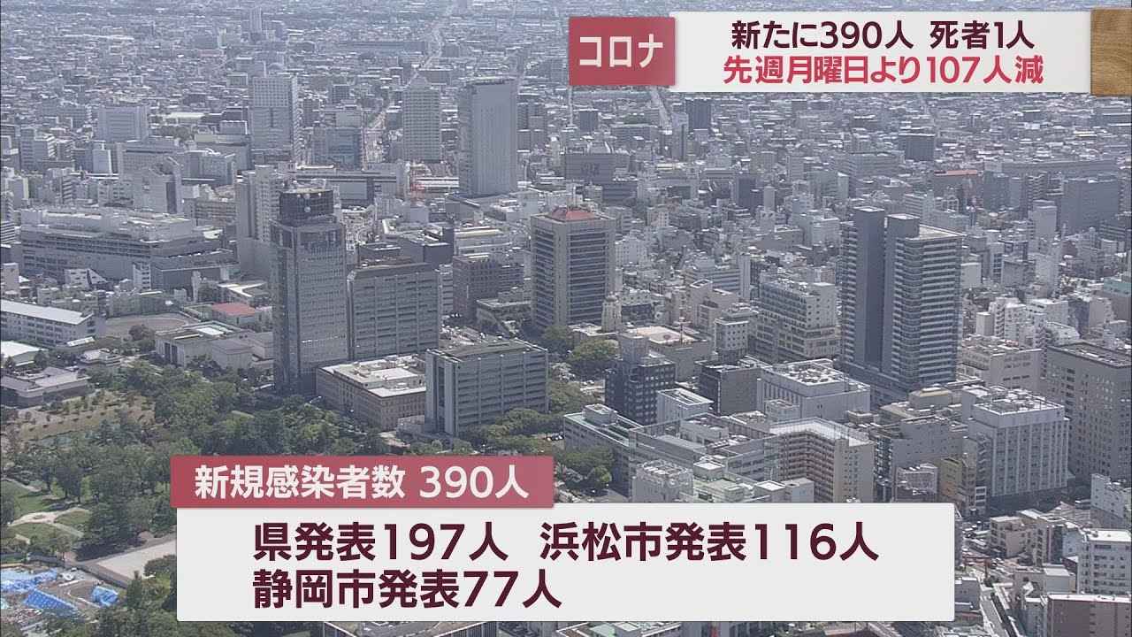 画像: 【新型コロナ/10月10日】静岡県内390人感染 死者1人 youtu.be