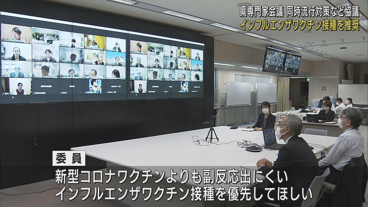 画像: 新型コロナよりもインフルエンザワクチンの優先的接種を呼びかける 静岡県専門家会議 youtu.be