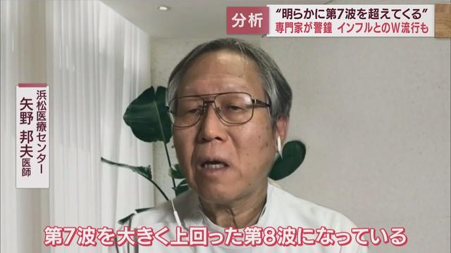 画像: 新型コロナ今後の静岡県内の感染状況は?第8波は?専門家に聞く youtu.be