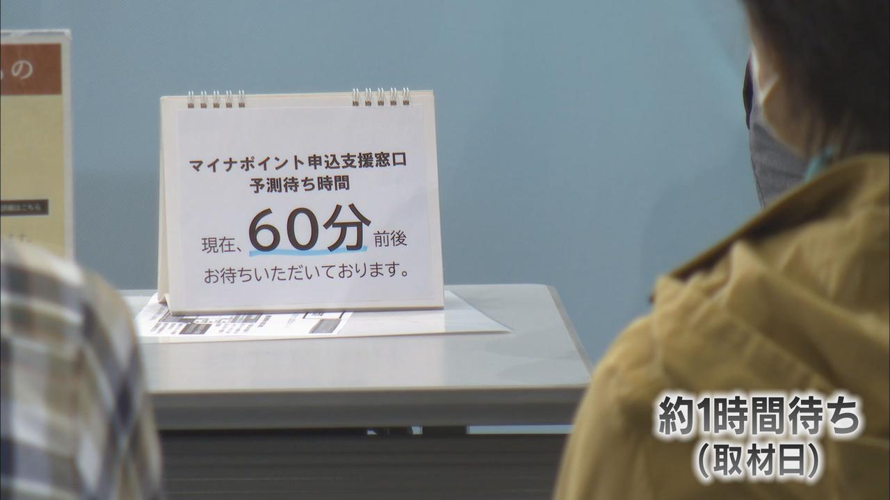 画像: ポイント受け取りサポートも混雑