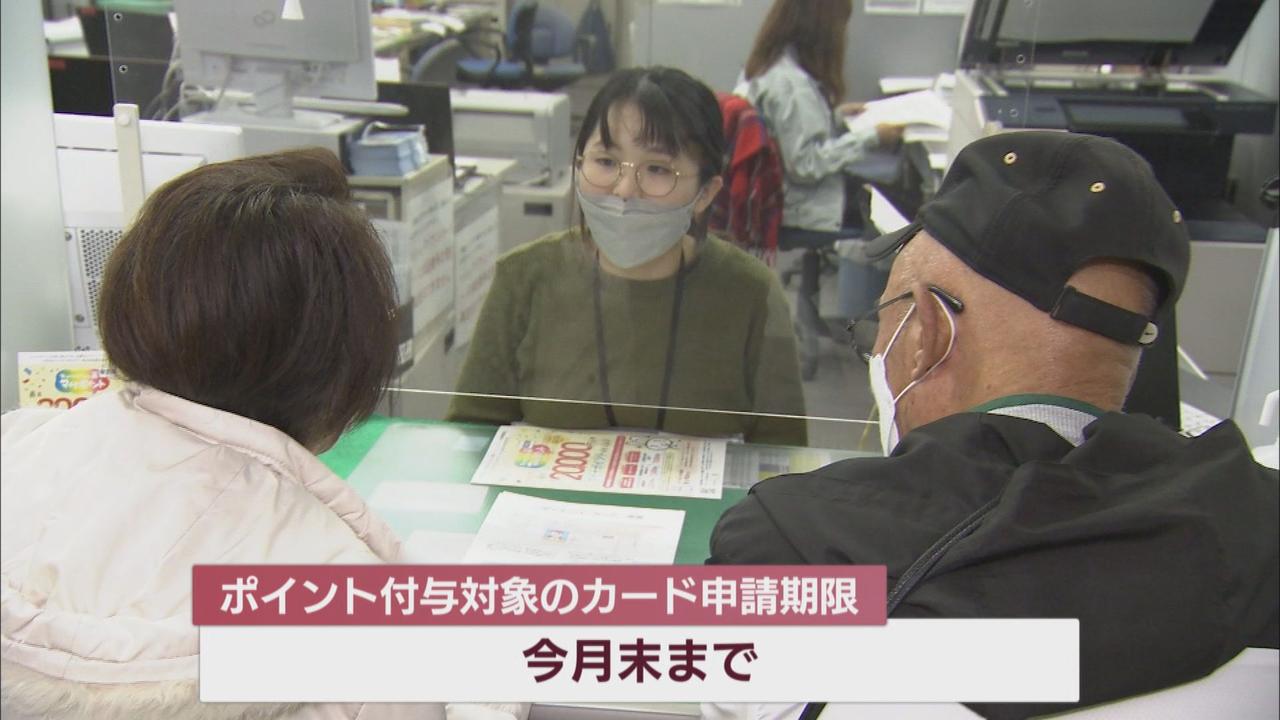 画像: ポイント付与のためのカード申請期限は今月末