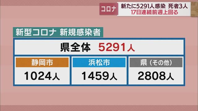画像: 【新型コロナ/12月22日】静岡県内5291人感染 死者3人 17日連続前週上回る youtu.be