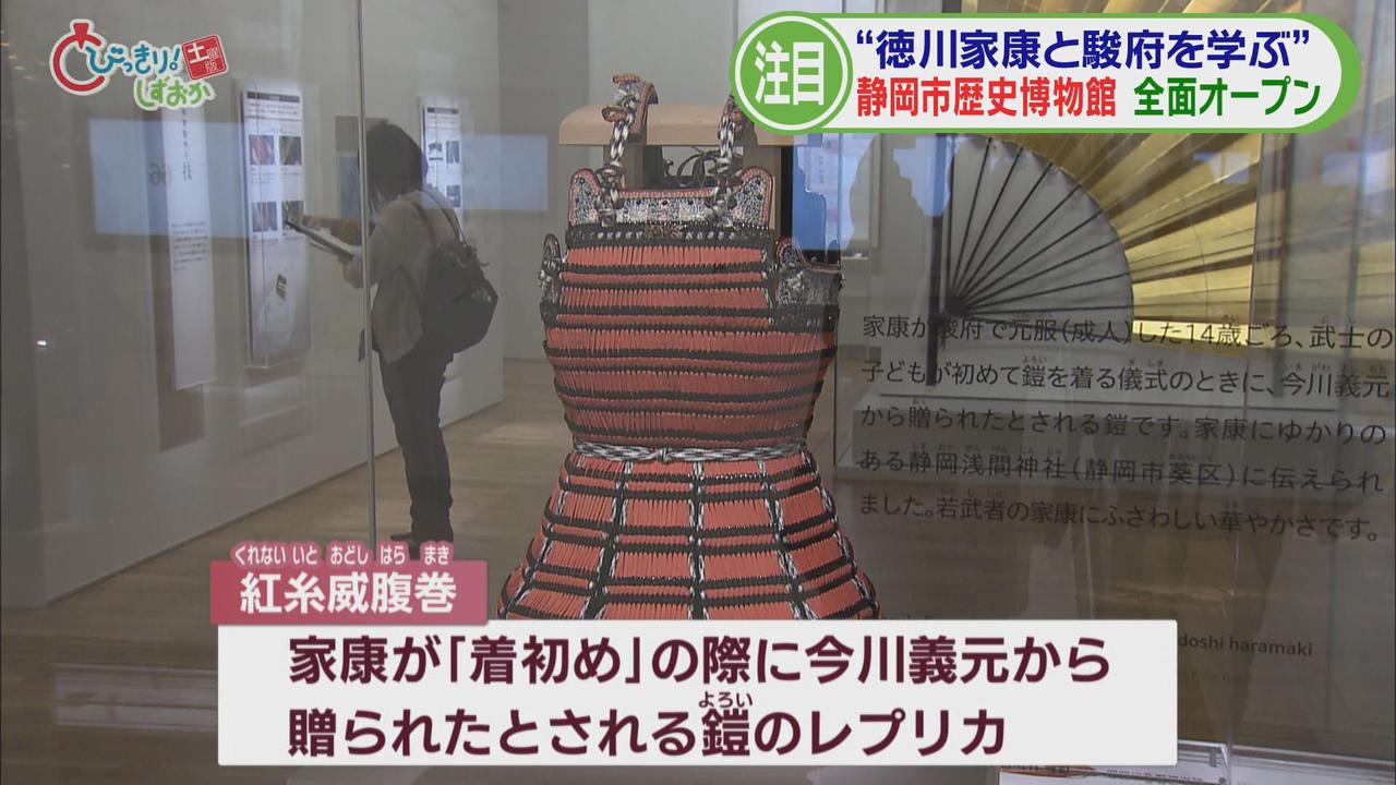 画像: 家康元服の際に着用した鎧(よろい)の復元